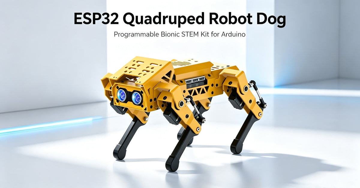 ESP32 Quadruped Visual Bionic Metal Robot Dog For Arduino Robot Kit: A Complete Guide