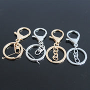 Lobster clasp three-piece DIY lobster clasp key ring
