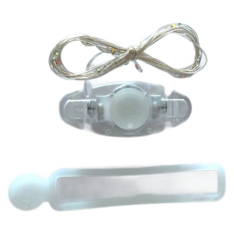 Wholesale bicycle Hot Wheels string lights steel wire headlights outdoor mountain bike wheel lights color road lights