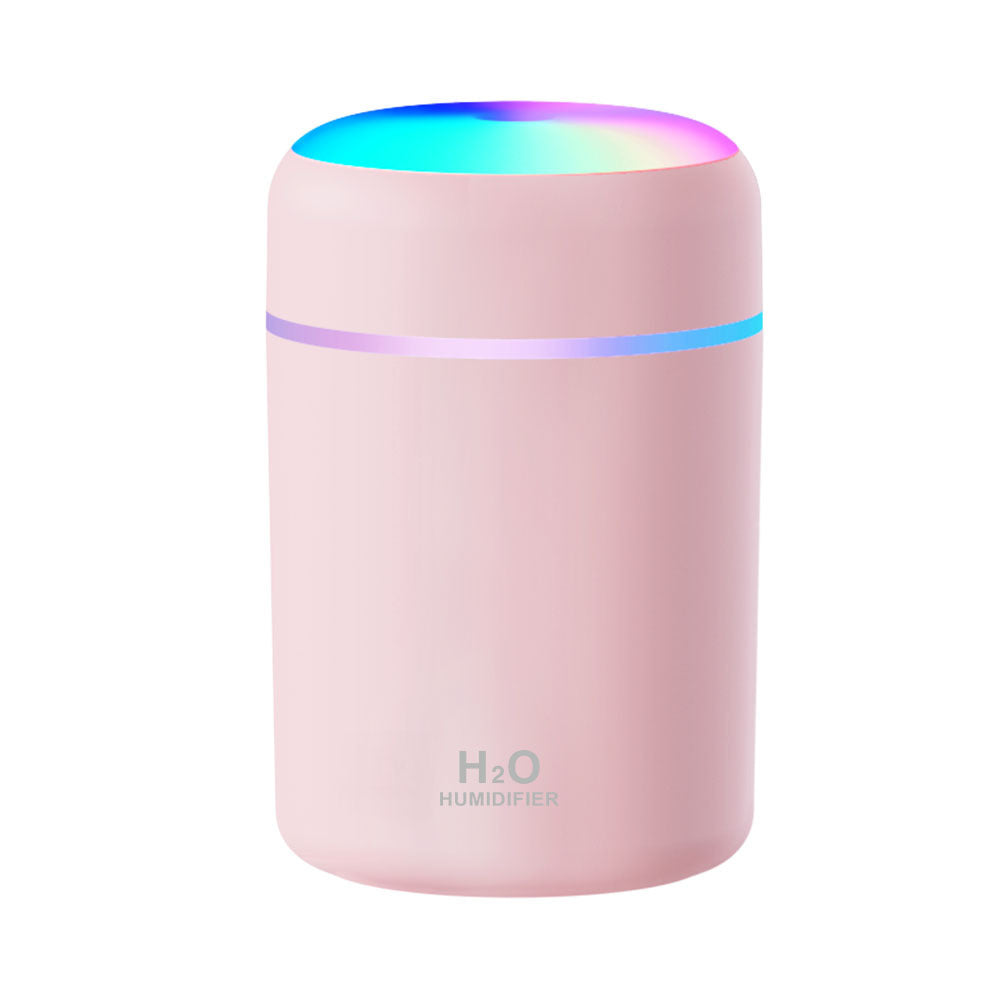 Colorful Cup Humidifier Mini Aromatherapy Machine Desktop Mute Marquee Home Car Sprayer Air Purifier