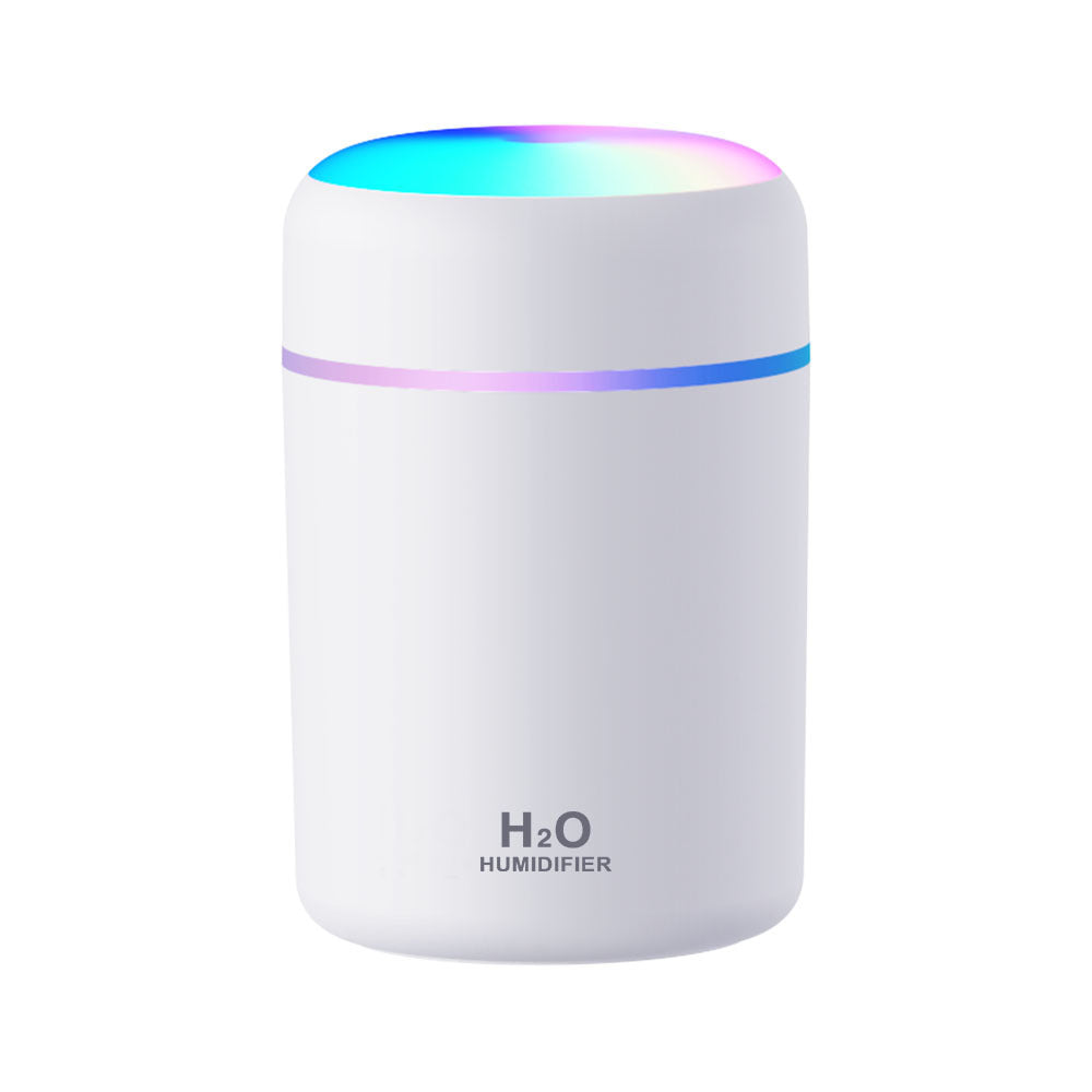 Colorful Cup Humidifier Mini Aromatherapy Machine Desktop Mute Marquee Home Car Sprayer Air Purifier