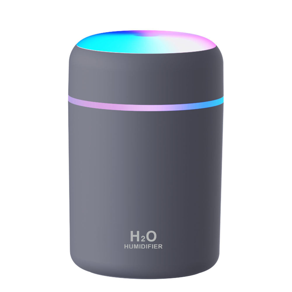 Colorful Cup Humidifier Mini Aromatherapy Machine Desktop Mute Marquee Home Car Sprayer Air Purifier