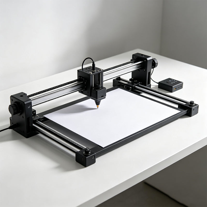 Open‑Source 4‑Axis Pen Plotter | Multi‑Axis Drawing Robot