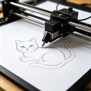 Open‑Source 4‑Axis Pen Plotter | Multi‑Axis Drawing Robot