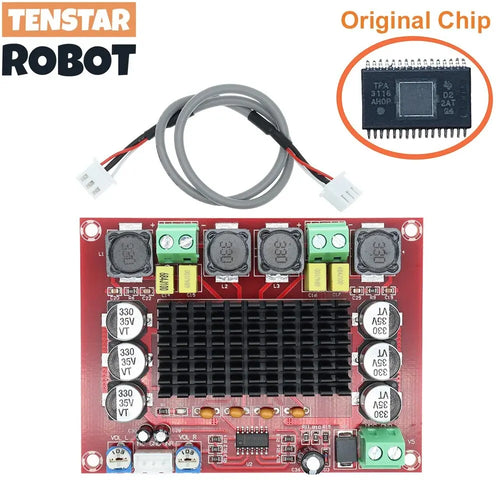 Original Chip TPA3116 D2 XH-M543 12V 24V 120W*2 Dual Channel Digital