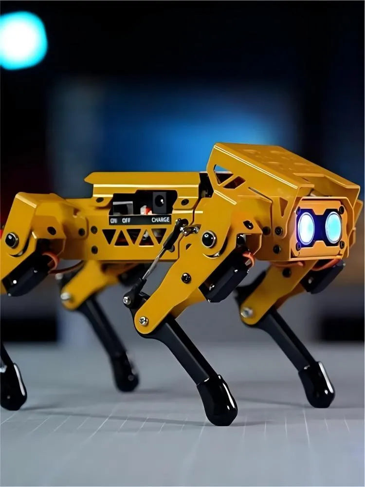 ESP32 Quadruped Visual Bionic Metal Robot Dog For Arduino Robot Kit