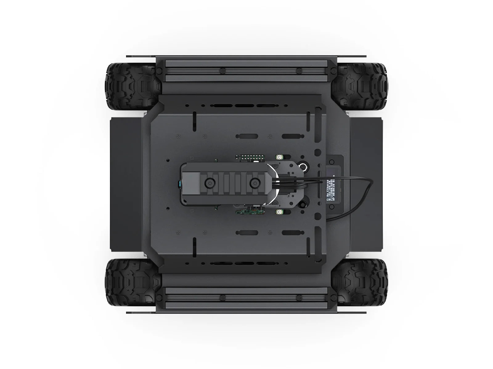 UGV Rover PT PI4B ROS2 Kit Waveshare Open-source 6 Wheels 4WD AI Robot