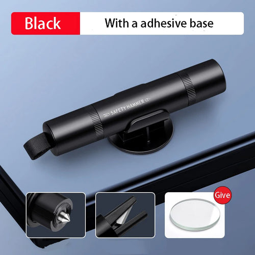 2 In 1 Car Safety Hammer Emergency Window Breaker Car Emergency Kit
