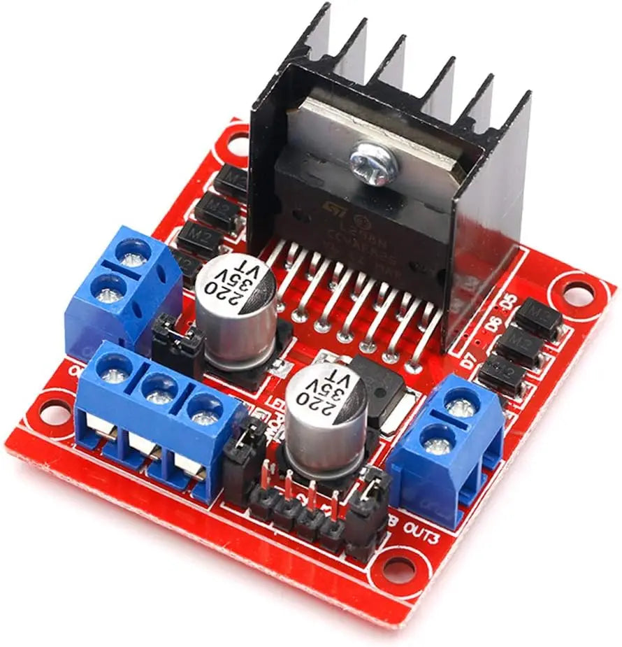 L298N Motor Drive Controller Board DC Dual H-Bridge Robot Stepper