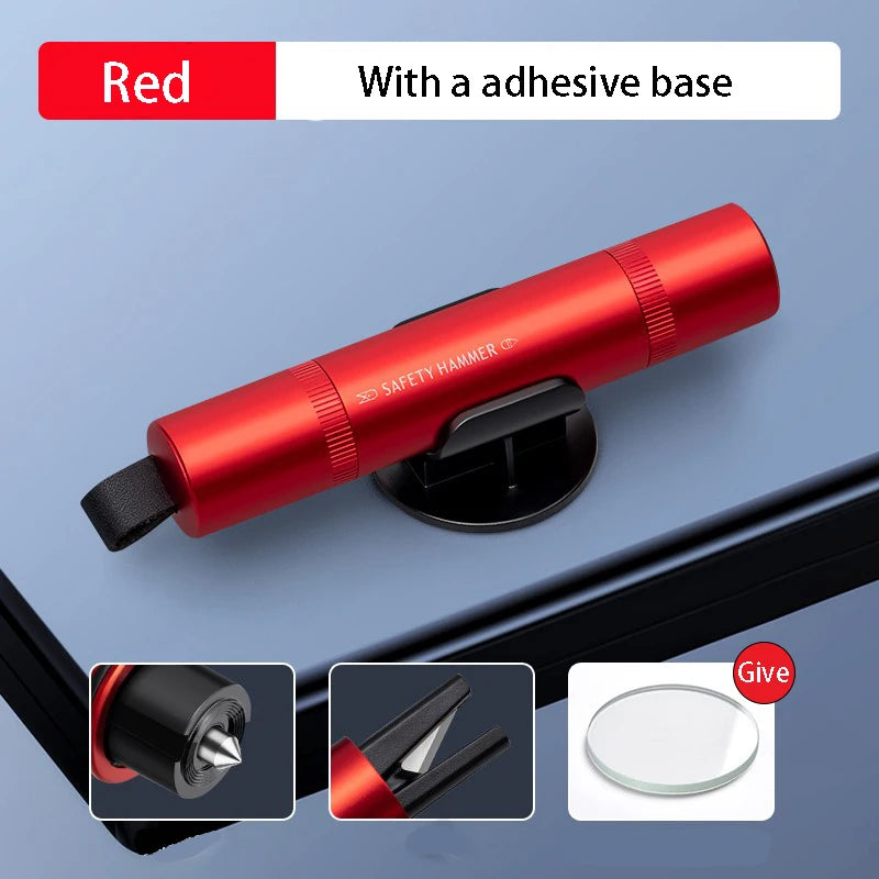 2 In 1 Car Safety Hammer Emergency Window Breaker Car Emergency Kit