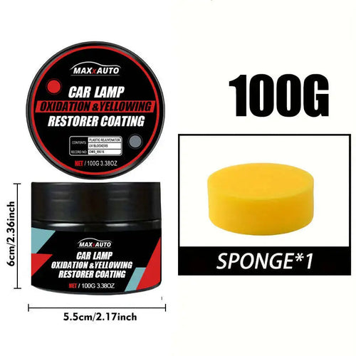 Car Headlight Restoration Polishing Kits Headlamp Scratch Remover