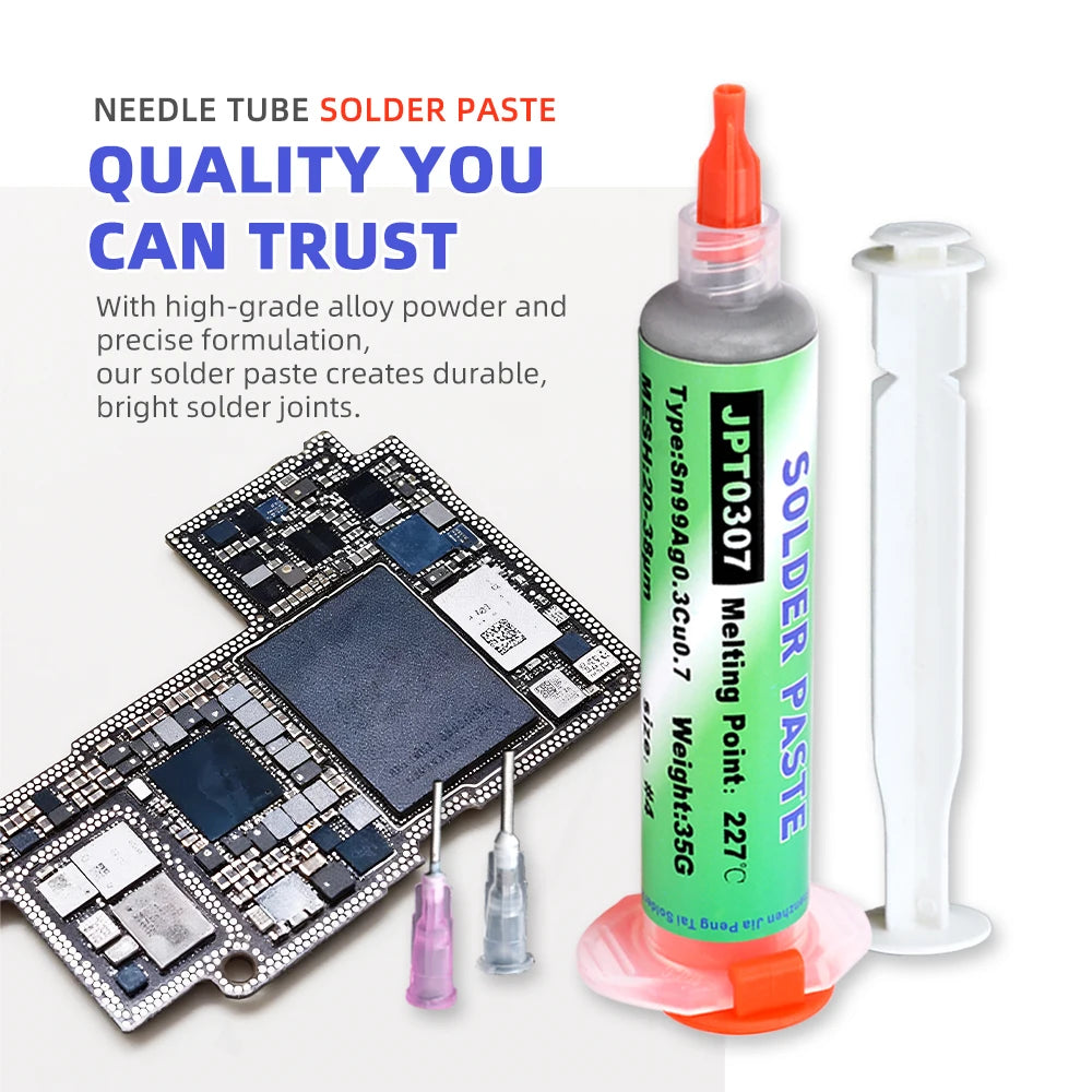 227 ℃ lead-free solder paste ROSH environmentally friendly, wash free
