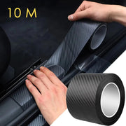 1-5m Nano Carbon Fiber Car Tape Sticker Door Mirror Paste Protector