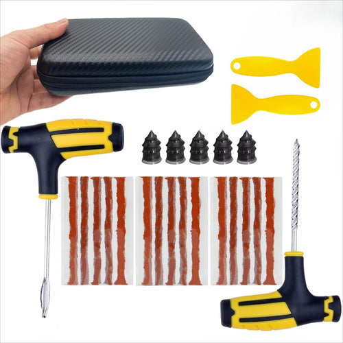 PKWKS New Car Tire Repair Kit Puncture Plug Tools Tyre Puncture