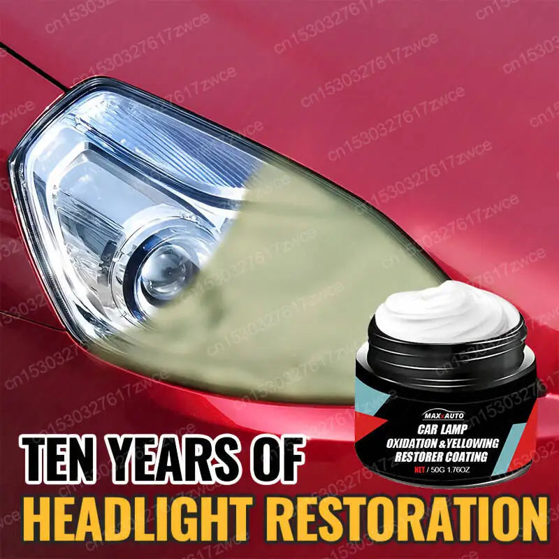 Car Headlight Restoration Polishing Kits Headlamp Scratch Remover