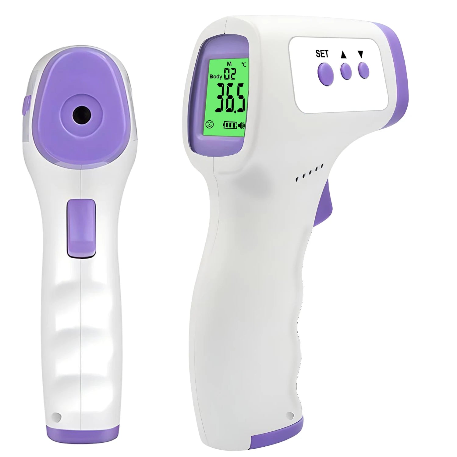 Body temperature gun thermometer Handheld infrared medical forehead temperature gun Household body thermometer Electronic heat detection Wholesale