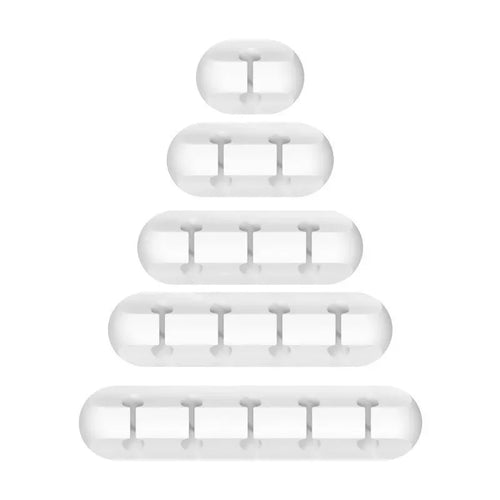 Silicone USB Cable Organizer USB Charging Cable Winder Desktop Tidy