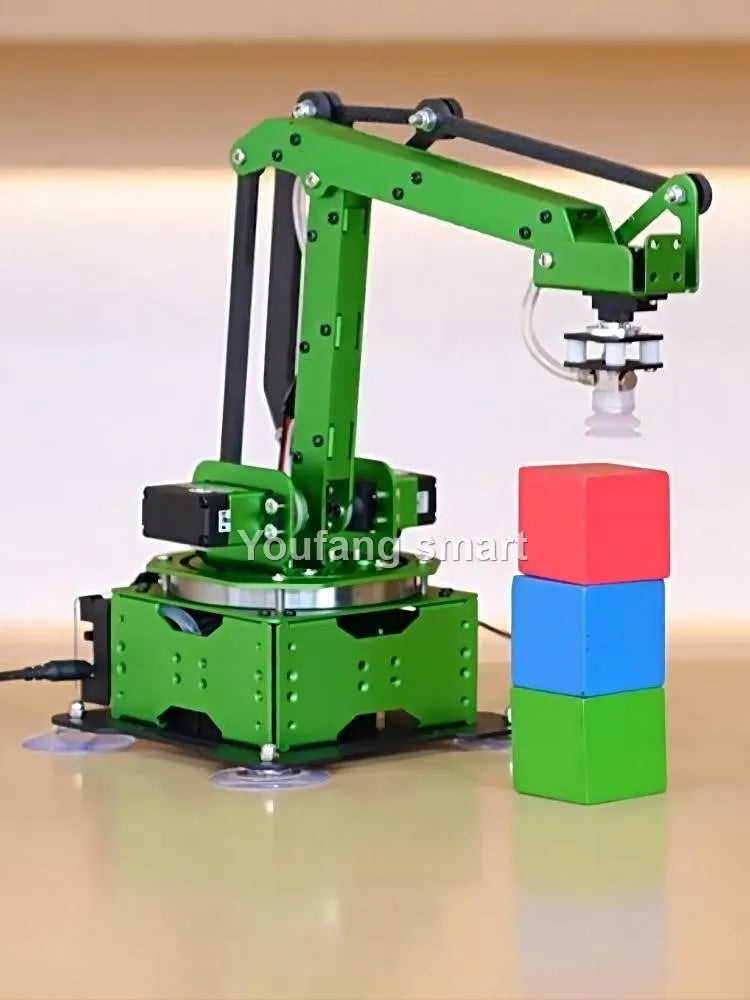 5 Axis Robot Arm with Guide Rails Suction Cup RC Robotics Manipulator
