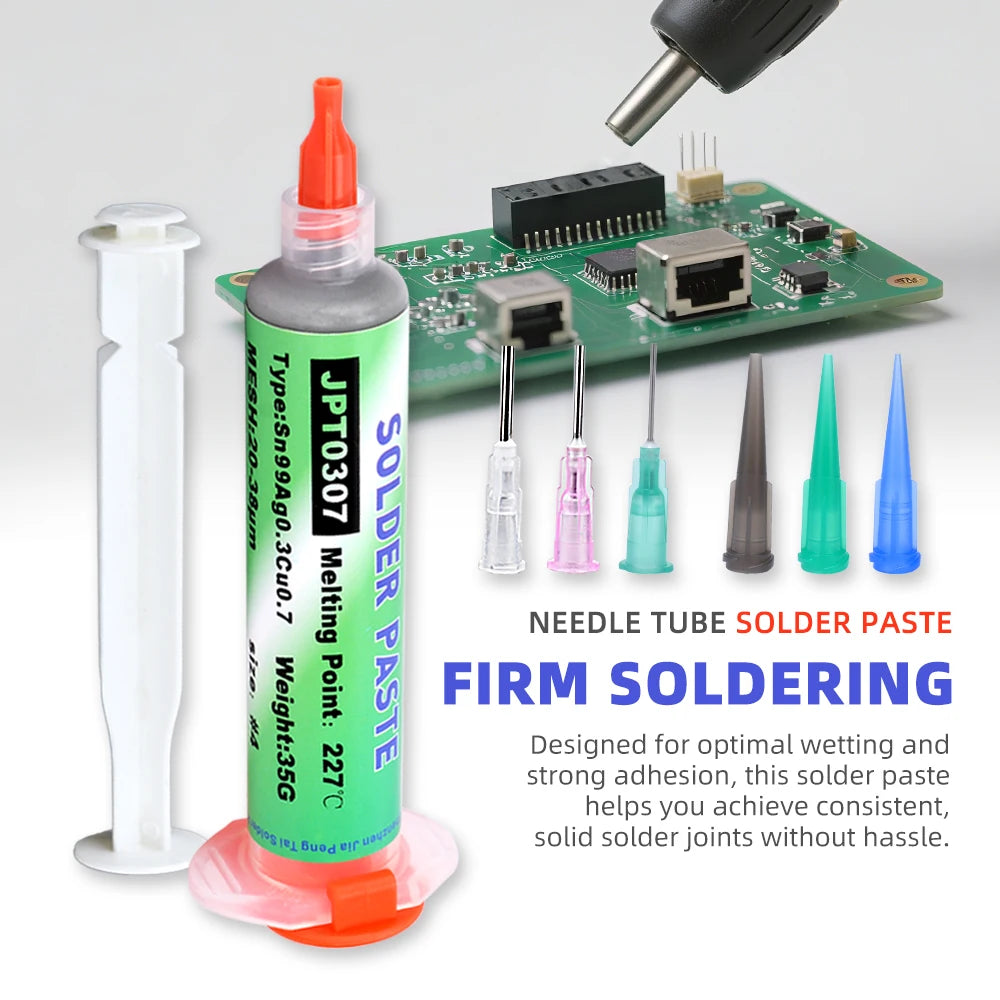 227 ℃ lead-free solder paste ROSH environmentally friendly, wash free