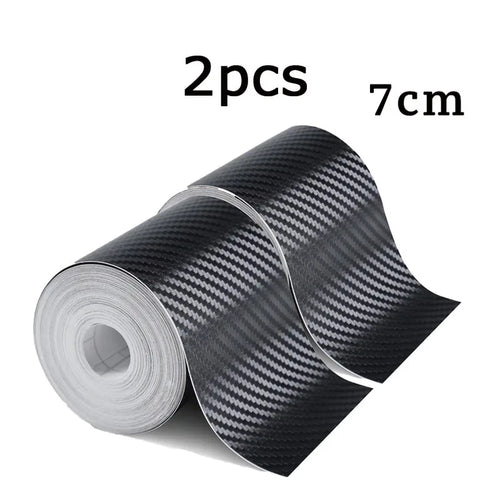 1-5m Nano Carbon Fiber Car Tape Sticker Door Mirror Paste Protector
