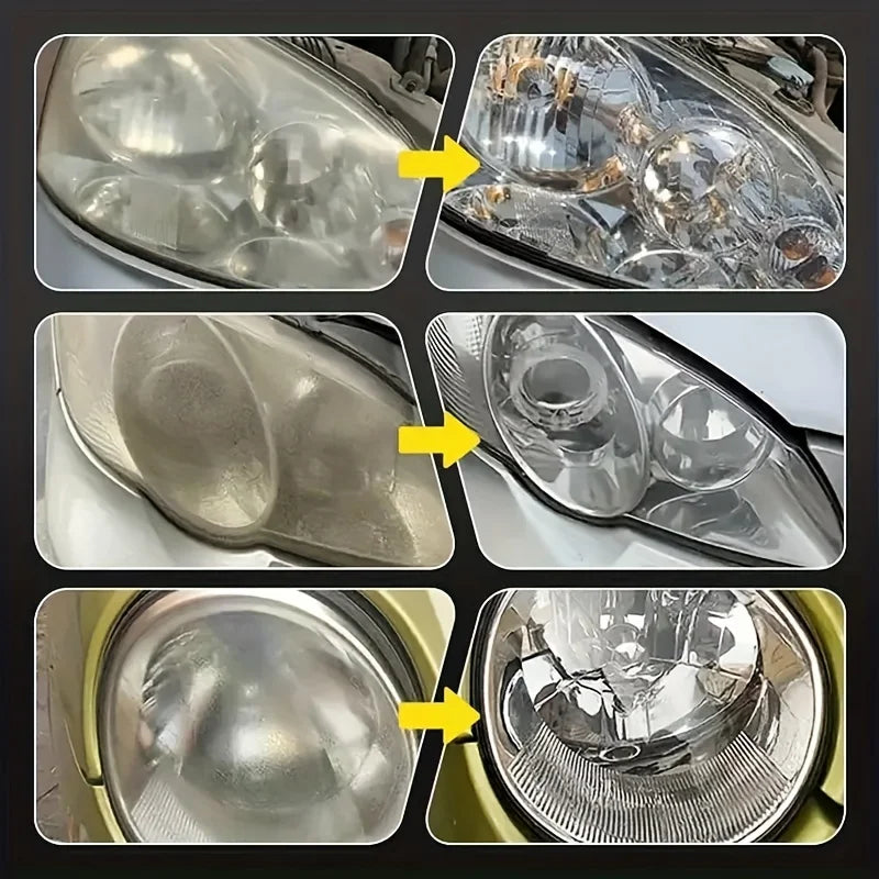 Car Headlight Restoration Polishing Kits Headlamp Scratch Remover