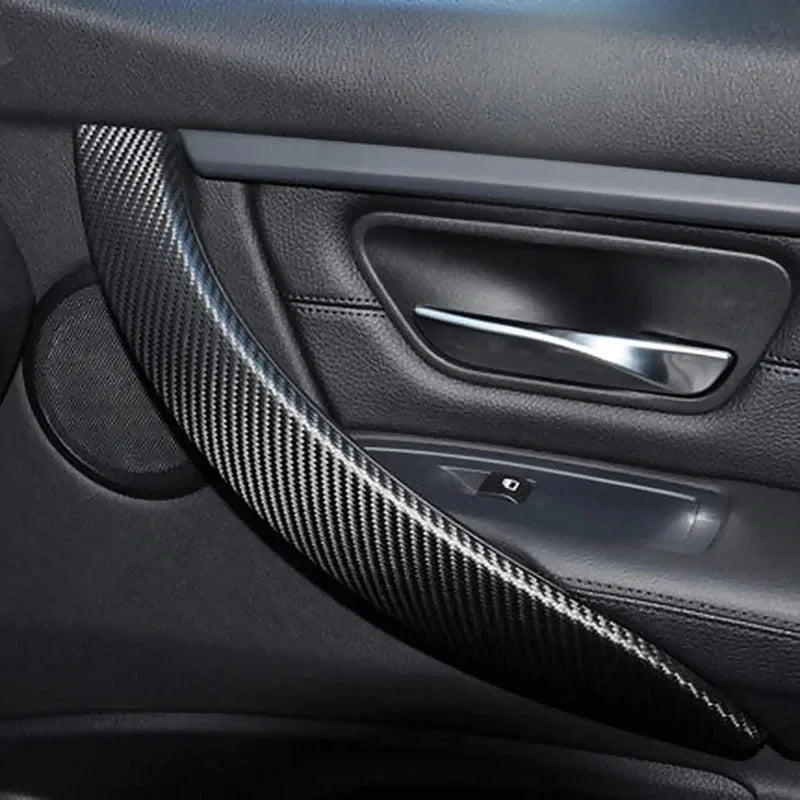 1-5m Nano Carbon Fiber Car Tape Sticker Door Mirror Paste Protector
