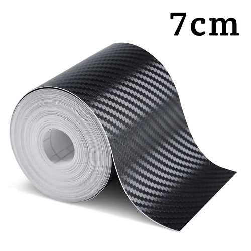 1-5m Nano Carbon Fiber Car Tape Sticker Door Mirror Paste Protector