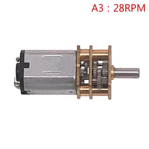 DC3V 30RPM N20 High Torque Speed Reduction Motor 3mm Shaft Miniature