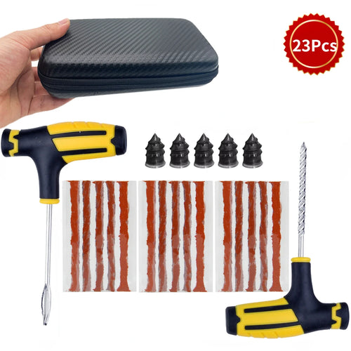 PKWKS New Car Tire Repair Kit Puncture Plug Tools Tyre Puncture