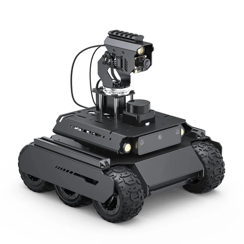 UGV Rover PT PI4B ROS2 Kit Waveshare Open-source 6 Wheels 4WD AI Robot
