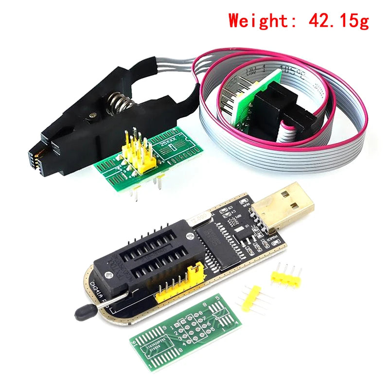 CH341A XTW100 24 25 Series EEPROM Flash BIOS CH341 USB Programmer
