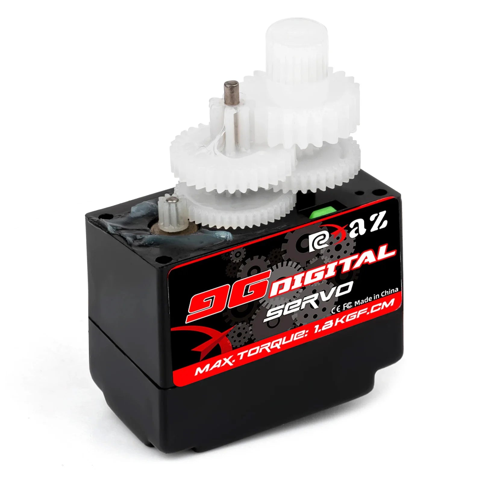 RCXAZ 9g Plastic/Iron/Copper Gear 1.6KG Digital Servo for RC