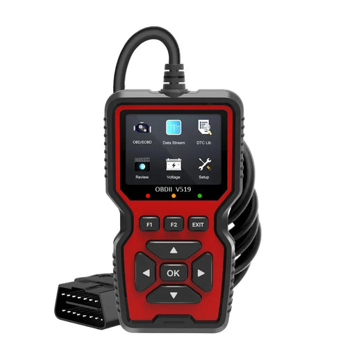 V519 OBD2 Scanner - Handheld Vehicle Inspection and Fault Diagnostic