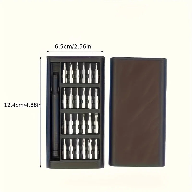 24 in 1 Digital Maintenance Precision Screwdriver Set, Portable