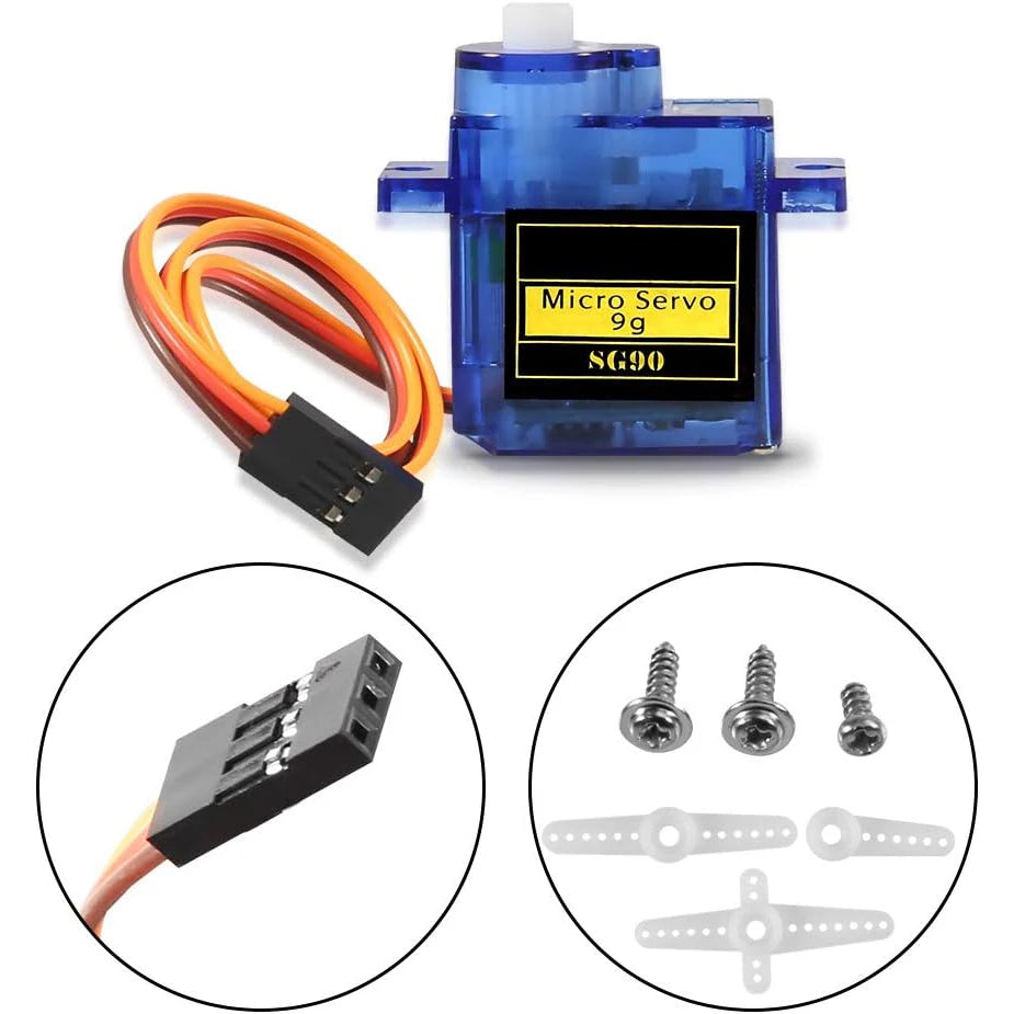 5 Pcs SG90 Micro Servo Motor Mini Servo SG90 9g Servo Kit Compatible
