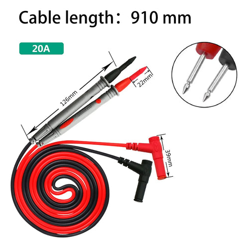 20A 1000V Multimeter Test Heads Needle Pin Digital Multi Meter Head