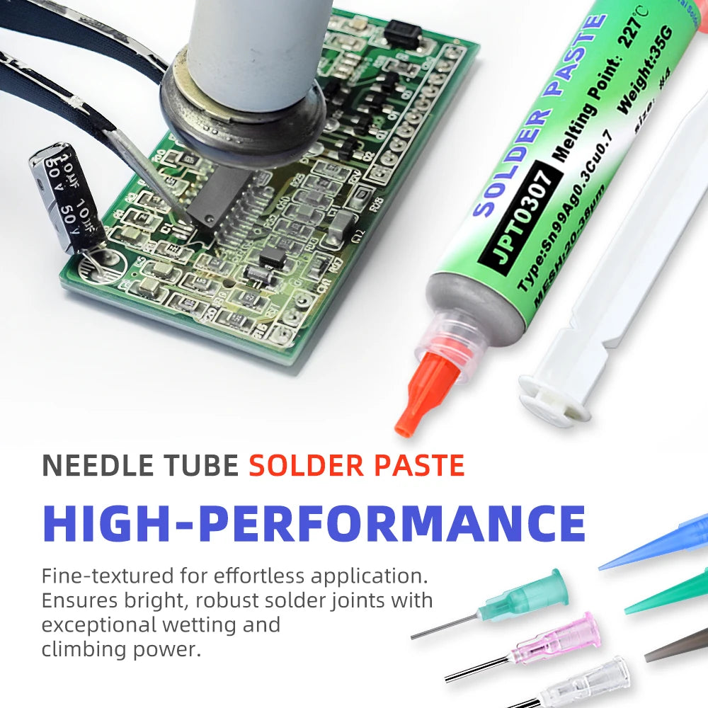 227 ℃ lead-free solder paste ROSH environmentally friendly, wash free
