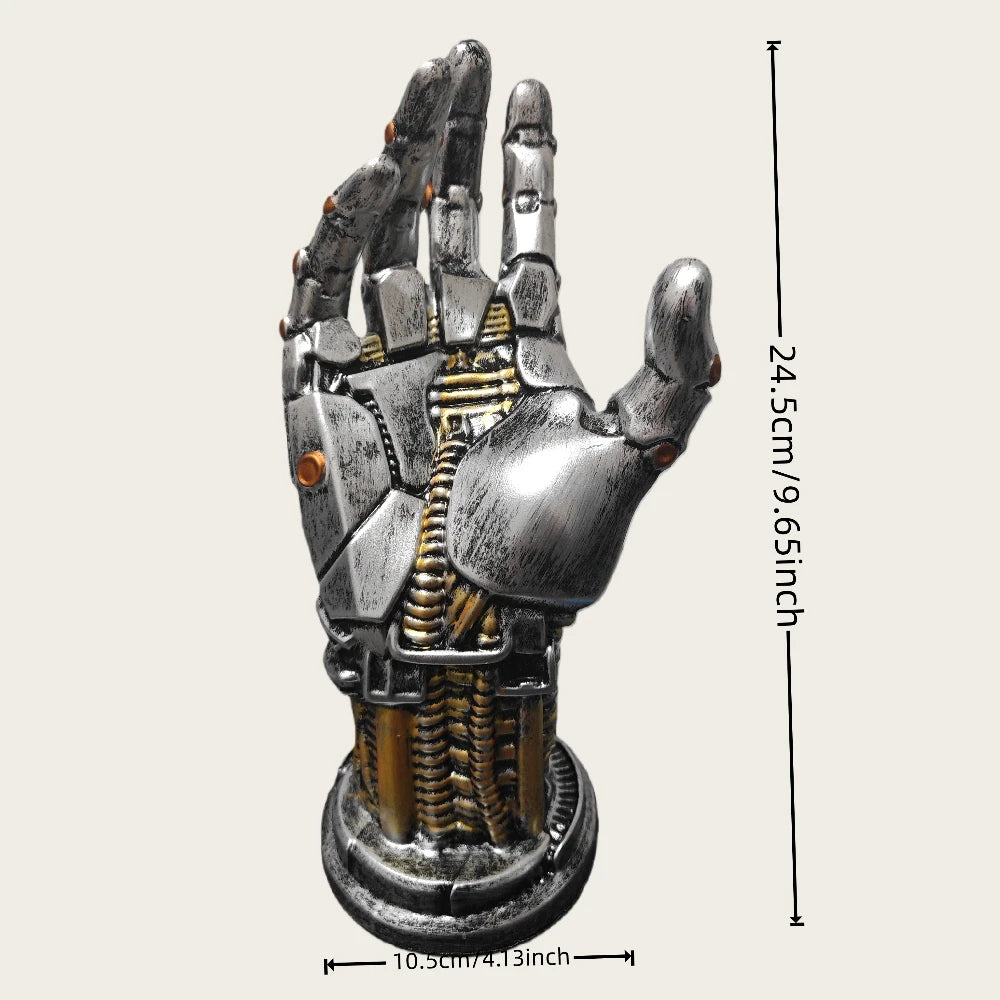 Cyberpunk 3D Gamepad Holder - Robotic Hand Storage Box for Controller