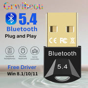 USB Bluetooth Adapter for Pc Usb Bluetooth 5.4/ 5.3/ 5.1/ 5.0 Dongle