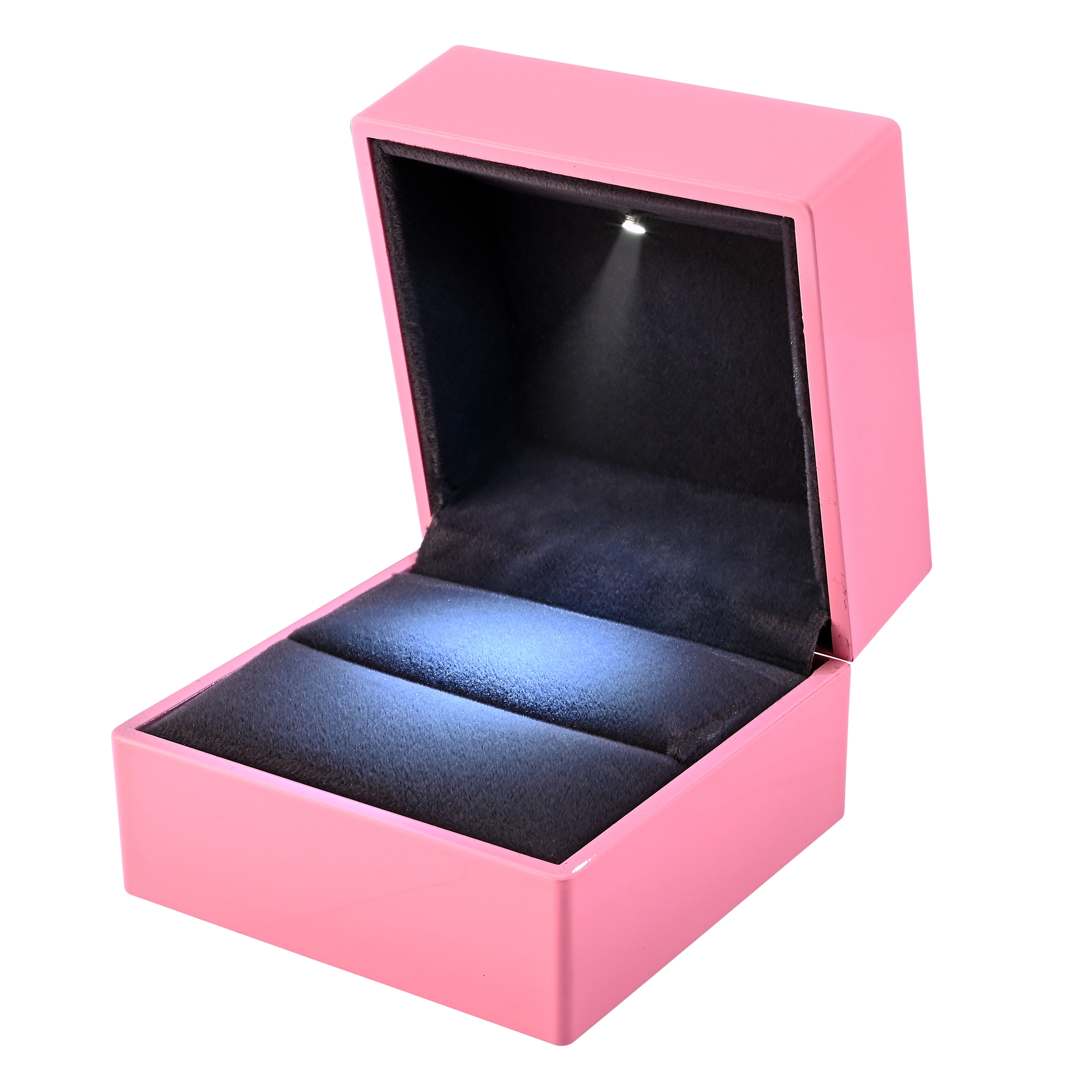 Painted LED light jewelry box, marriage proposal ring box, high-end jewelry bracelet, bracelet box, jewelry packaging box wholesale