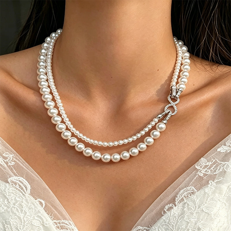 DIY Pearl Kit｜Make 4 Necklaces + 1 Bracelet + 1 Pair of Earrings