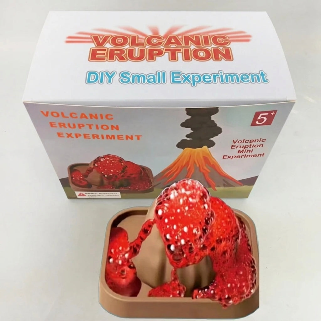 Volcanic eruption educational science toys primary school students early education DIY chemistry experimental model set